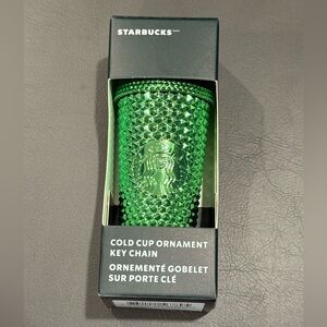 Starbucks cold cup ornament key chain